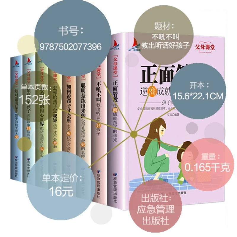 فصول الأبوة والأمومة، دليل الأبوة والأمومة للذكاء العاطفي العالي، الانضباط الإيجابي، لا هدير أو دعوة، كتب التدريب #2