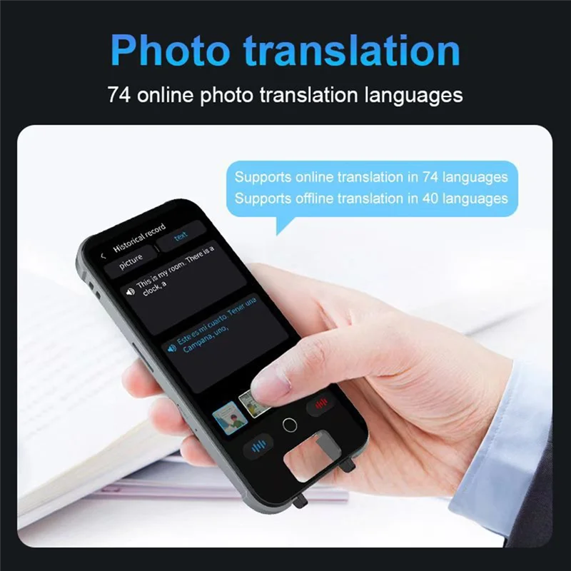 B92B-S25 Pro Translator Pen AI-Powered Real-Time Voice & Text Translation Supports Multiple Languages Offline Functionality