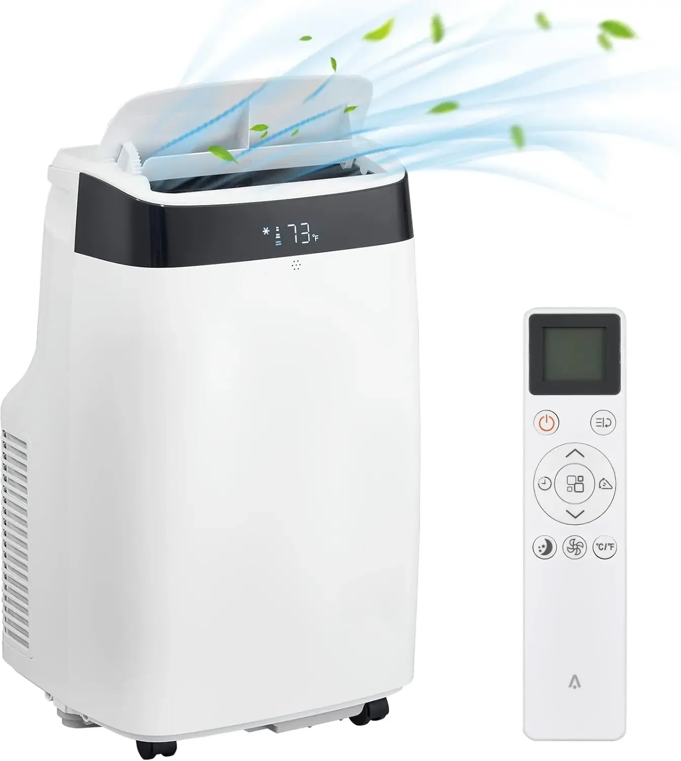 Portable Air Conditioner with Remote Control,10000 BTU Portable AC for Room,Office with Drying,Sleep Mode, 24H Timer Function