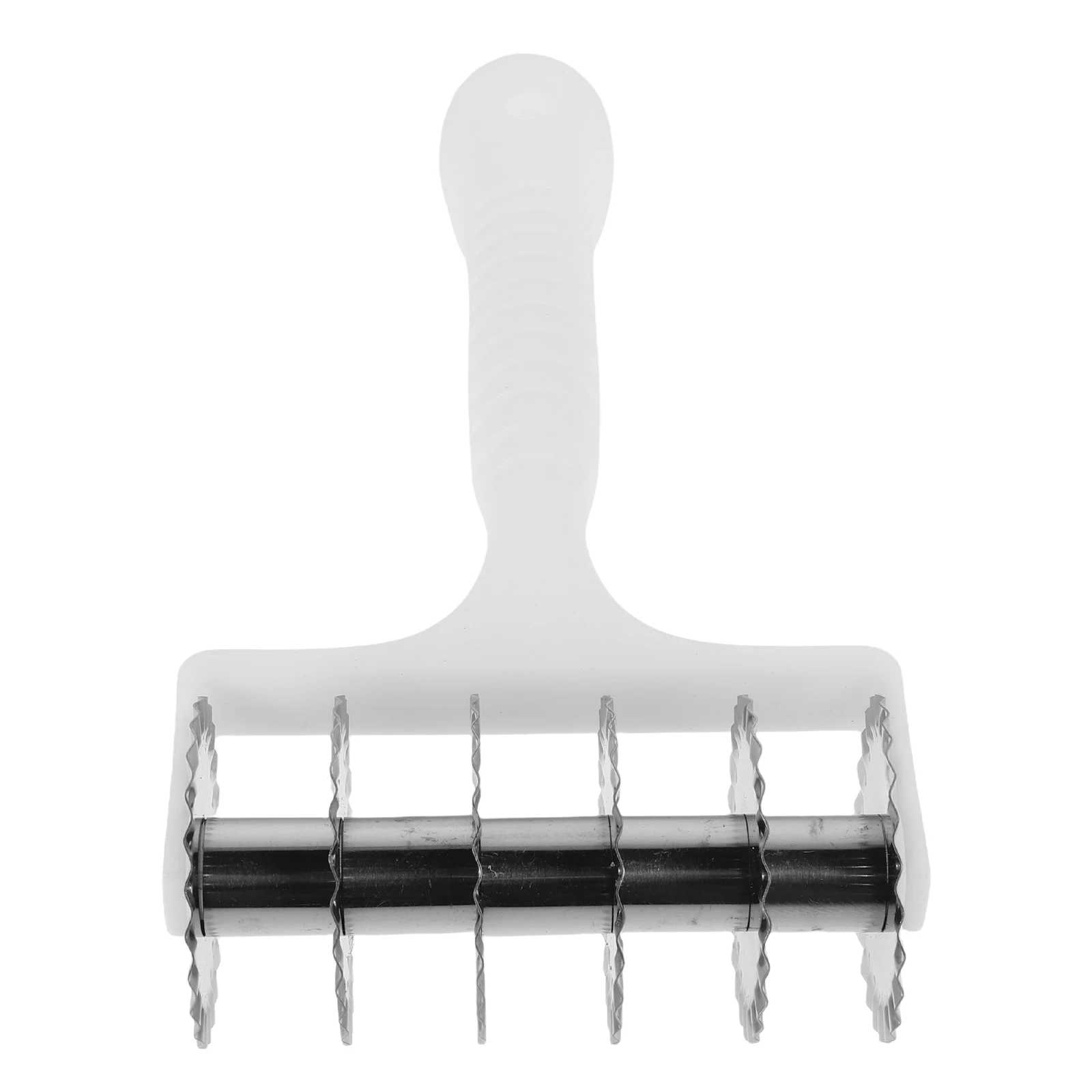 

Alipis Lattice Dough Cutter Noodle Roller Spaghetti Maker Manual Pasta Cutting Tool Kitchen Ramen White PP