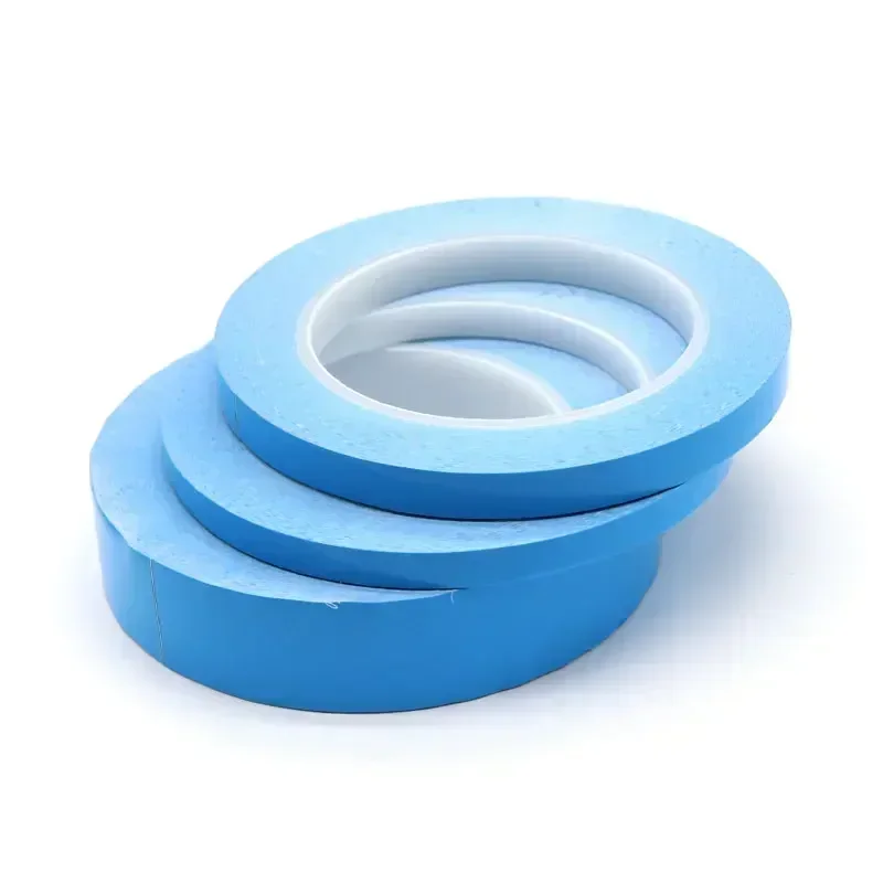 25M Double Side Thermal Conductive Tape 8-50mm Width Blue Computer CPU GPU Cooling Heatsink Heat Transfer Tape Adhesive tape