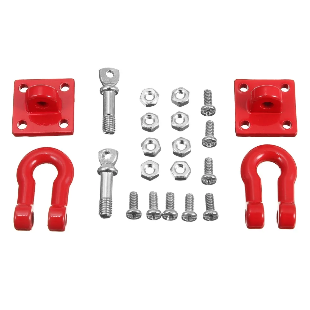 ABXE-1Set RC Rock Crawler 1:10 Mini tanque de combustible para TAMIYA CC01 Axial SCX10 90046 D90 D110 TF2 Traxxas TRX-4 camión sobre orugas, rojo y 2