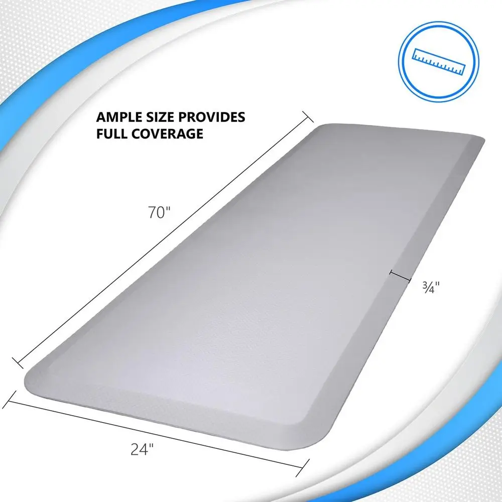 سجادة حماية من السقوط لكبار السن مقاس 70 × 24 - عبوة من 5 قطع من بطانة إسفنجية مضادة للانزلاق للسلامة الكبار