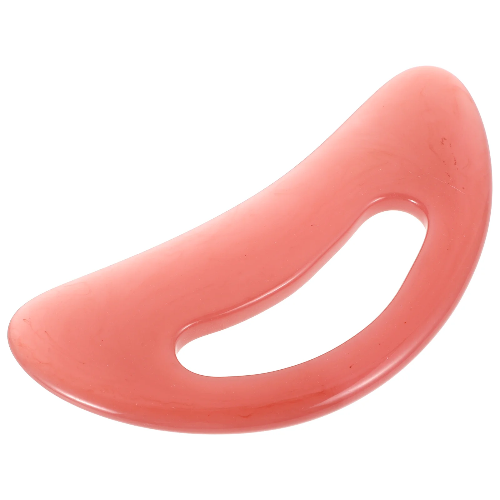 

Resin Gua Sha Scraping Board Large Ergonomic Neck Waist Back Body Massage Tool Muscle Relaxation Home Therapy Travel Massager