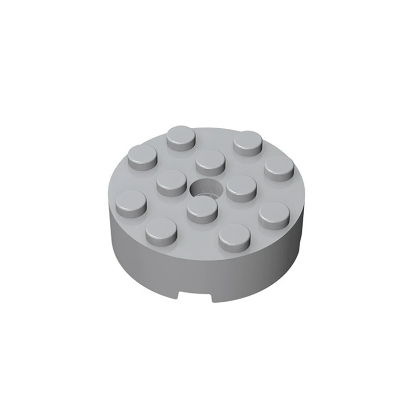 BRICK 4X4 ROUND W. Ø4.9 W. KL.  Round & Angles Compatible with 87081 Building Block Toys Accessories