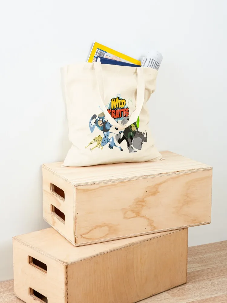 حقيبة حمل Wild Kratts أكياس الحلوى حقيبة حمل مخصصة حقيبة تسوق نسائية أكياس التسوق