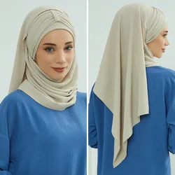 Große schlichte muslimische Hut innere Hijab Kappen Ramadan Head wraps Pre-Design