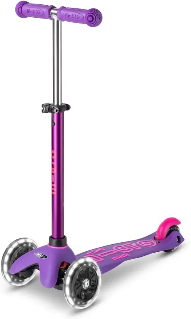 Kickboard Mini Deluxe LED Trottinette à tre roues de conception suisse