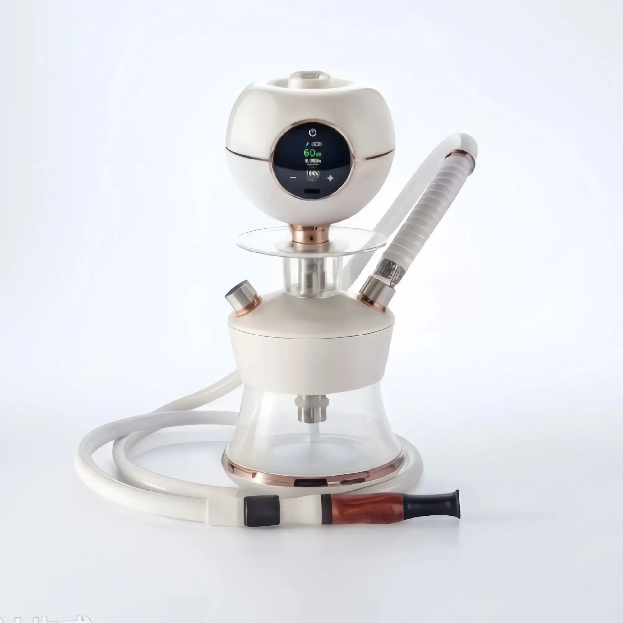 Arabian Electronic Rechargeable Shisha Hookah Bowl Full Set Electric Hookah Head with None Charcoal Plastic Material