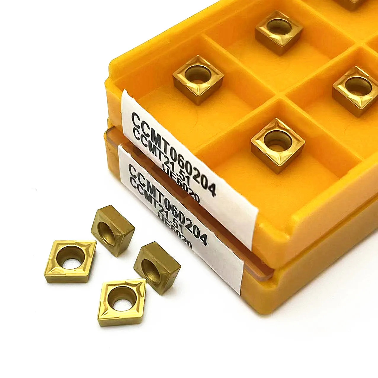 CCMT060204 CCMT060204 CCMT09T304 CCMT09T308 VP15TF US735 UE6020 Carbide Insert Wood Turning Blade For Lathe Milling Lathe Tool
