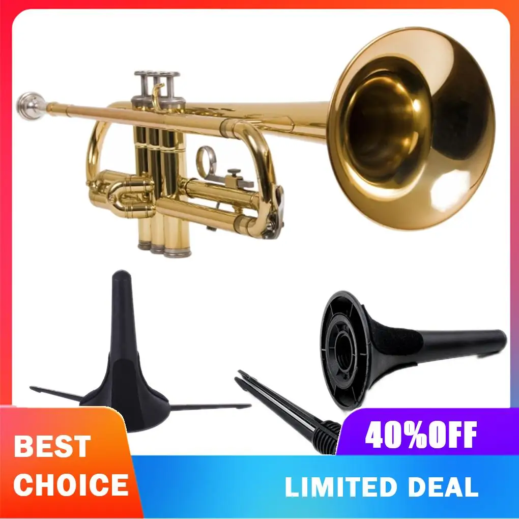 

Подставка для штатива для трубы, металлическая ножка, съемный портативный складной держатель для трубы, аксессуар для отдыха