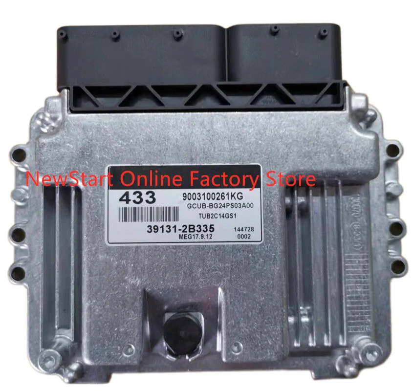 

39131-2B335 New ECU Original Car Engine Computer Board Electronic Control Unit MEG17.9.12 433