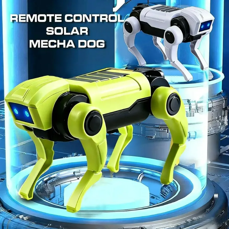 Kids Interactive Robot Dog Toy, Electric Walking Mechanical Dog, Educational Crawling Toy for Toddlers & Preschoolers