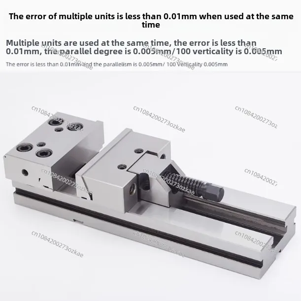 Precision Bench Vise Work Bench 4/5/6Inch Clamp Machine Large Opening Fixture Apply to Various CNC Equipment Machining Center