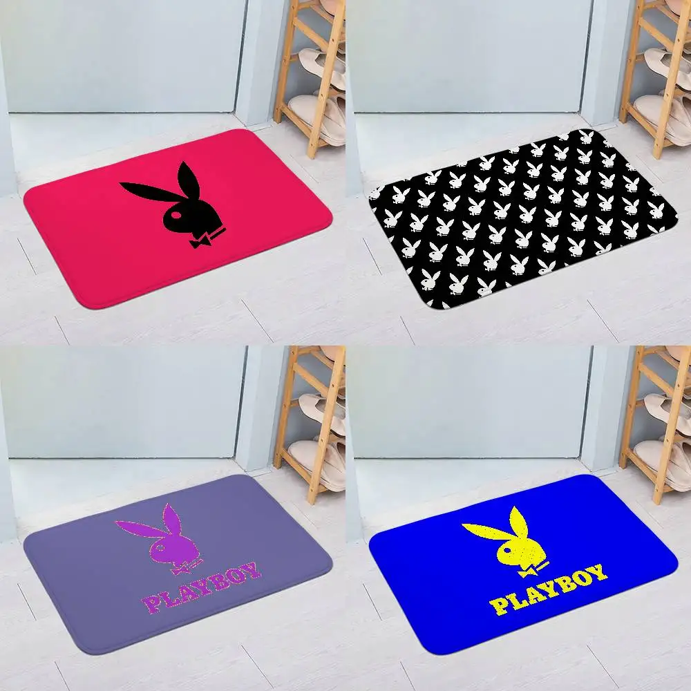 Bunny Logo Doormat Non-slip Entrance Floor Mat Home Decor