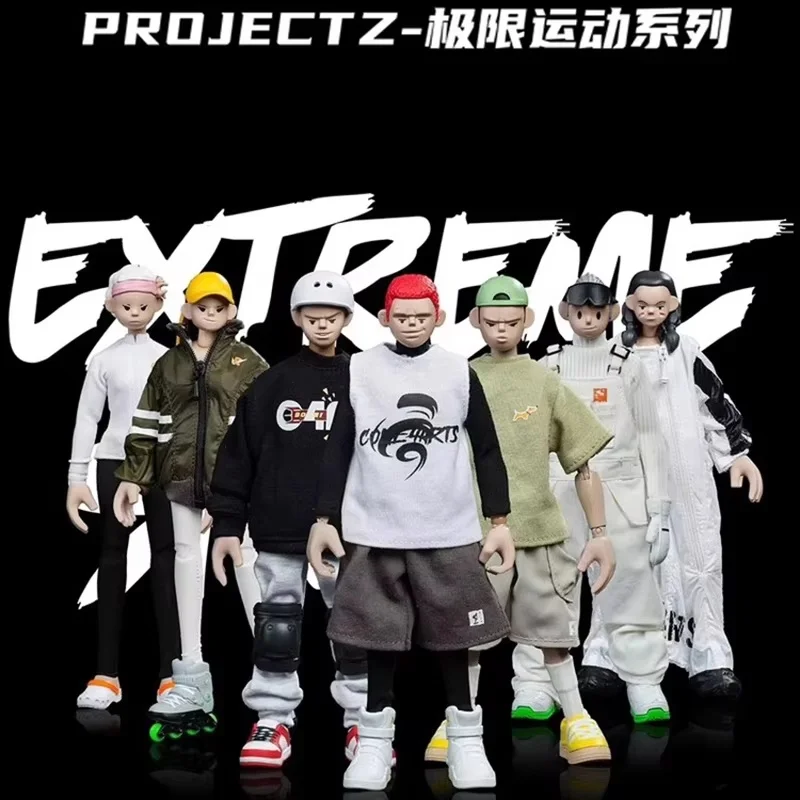 

come4arts dolls Extreme Sports Series Original Action Figure Guess Bag Mystere Cute Doll Model Gifts Toys