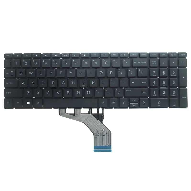 US Version Backlight Keyboard For HP TPN-C135 15-DA 15-DB 15-DX 15-DR 250 G7 255 G7 15-CX 0020CA 0020NR 0040NR Keyboards