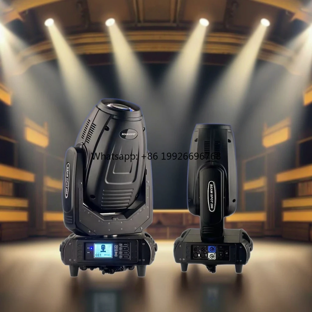 

Светодиодный светильник с подвижной головкой Sharpy Beam, 280 Вт, 10R, управление DMX512 с белым излучением BSW 3IN1 для ландшафта, номиналом IP20