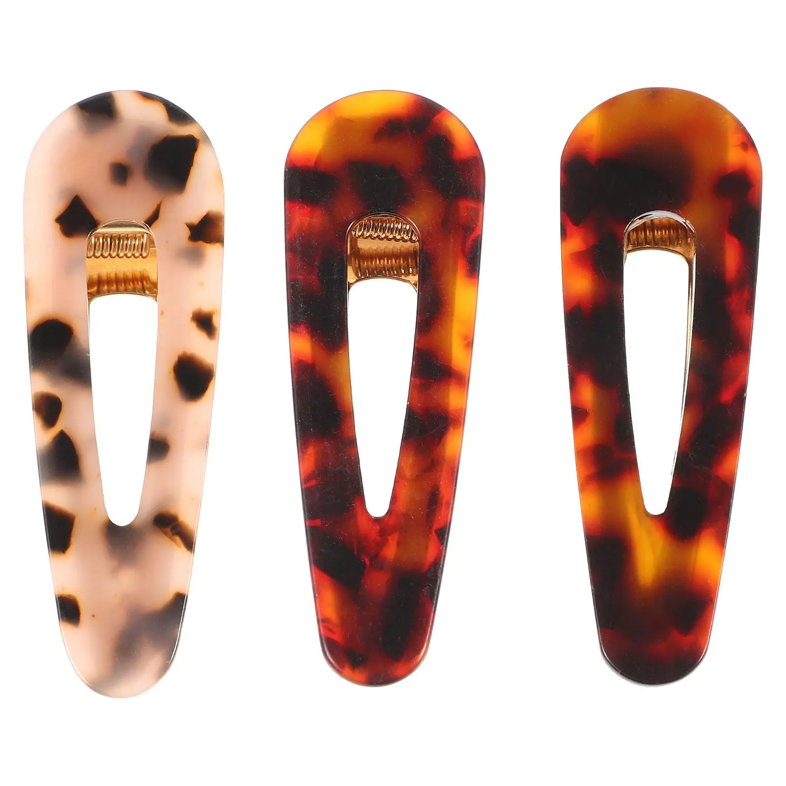 

Набор из 3 заколок-невидимок для волос для женщин, для густых волос