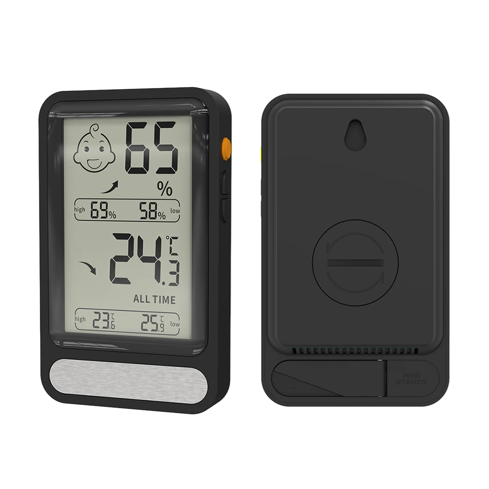 

Indoor Digital Electronic Temperature and Humidity Meter Home Environment Monitoring With Backlight -20℃ ~ 60℃(-4℉ ~ 140℉)