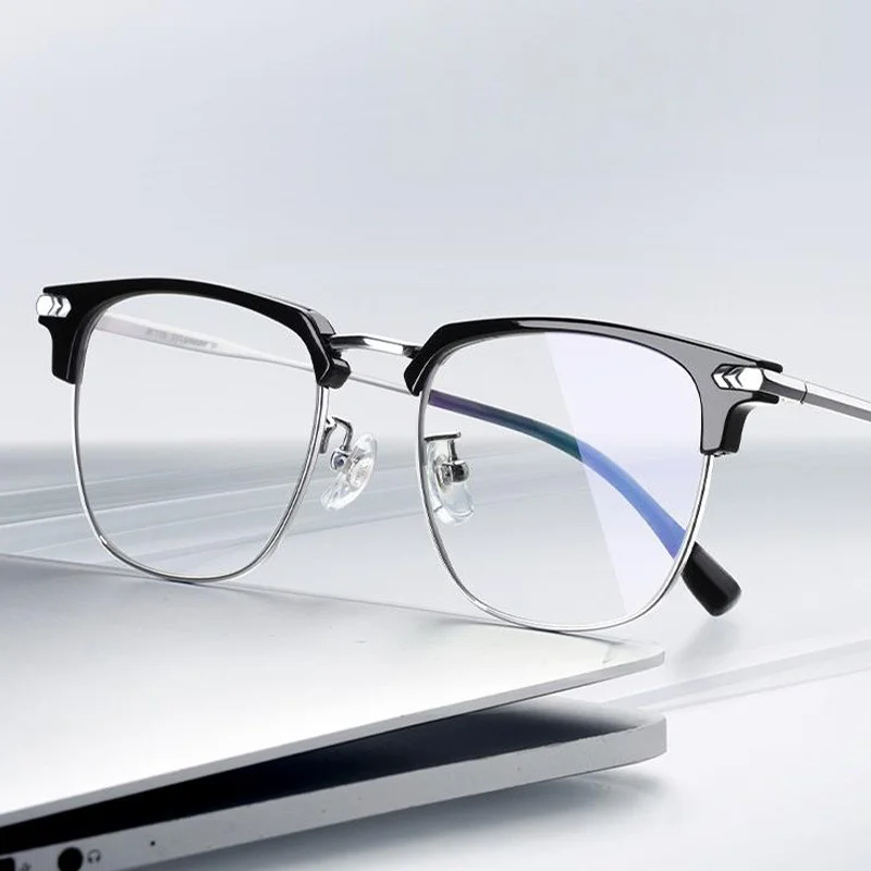 Blue Light Blocking Glasses Square Eyewear Computer Screen Protection for Office Work