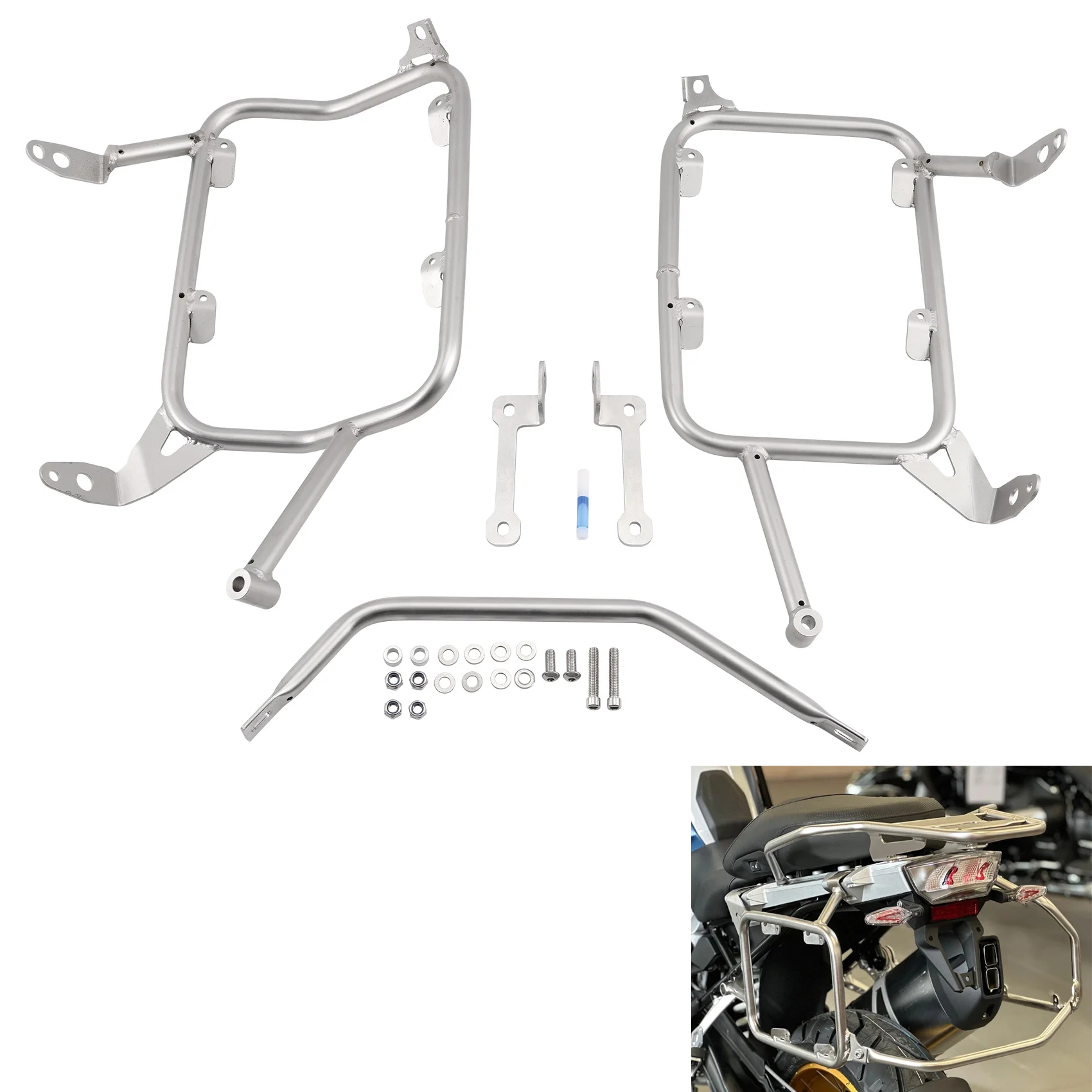 

Saddlebag Rack Side Case Mount Bracket Fit For BMW R1200GS 2013-2018 R1250GS 2019-2023 Motorcycle