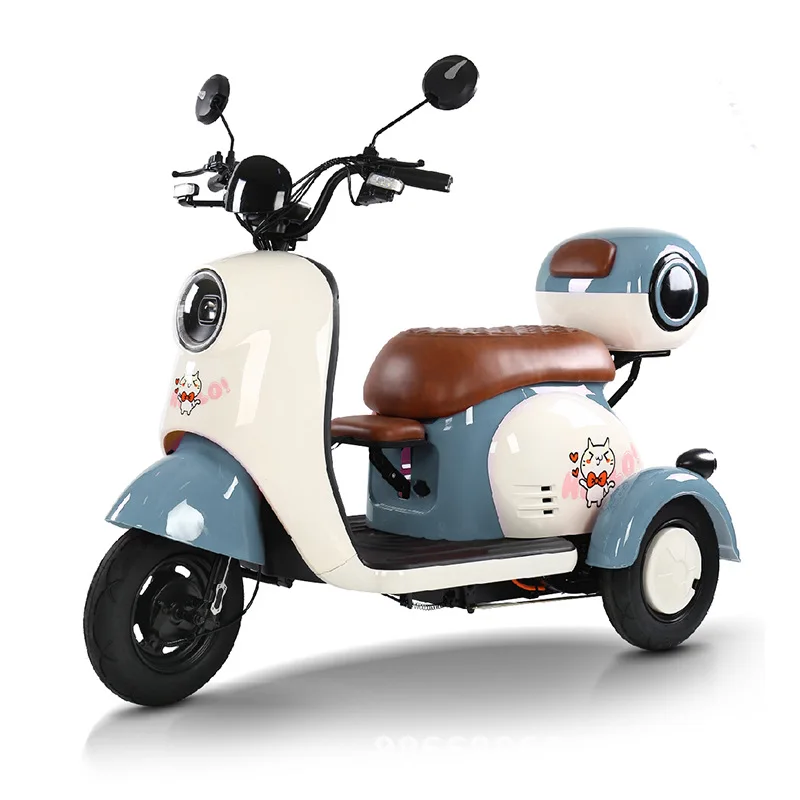 600W New Model Adult Electric Tricycle  Long-Range Urban Commuter & Home-Use Vehicle