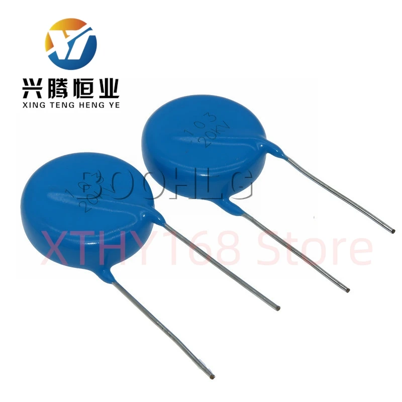 20PCS  High voltage ceramic chip capacitor  30KV 102  1NF  0.001UF  1000PF