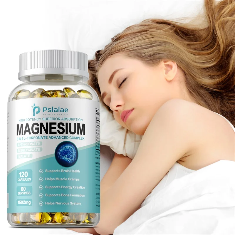 

Magnesium L-Threonate - Improve Memory, Concentration and Overall Cognitive Ability, Relieve Fatigue and Increase Brain Power