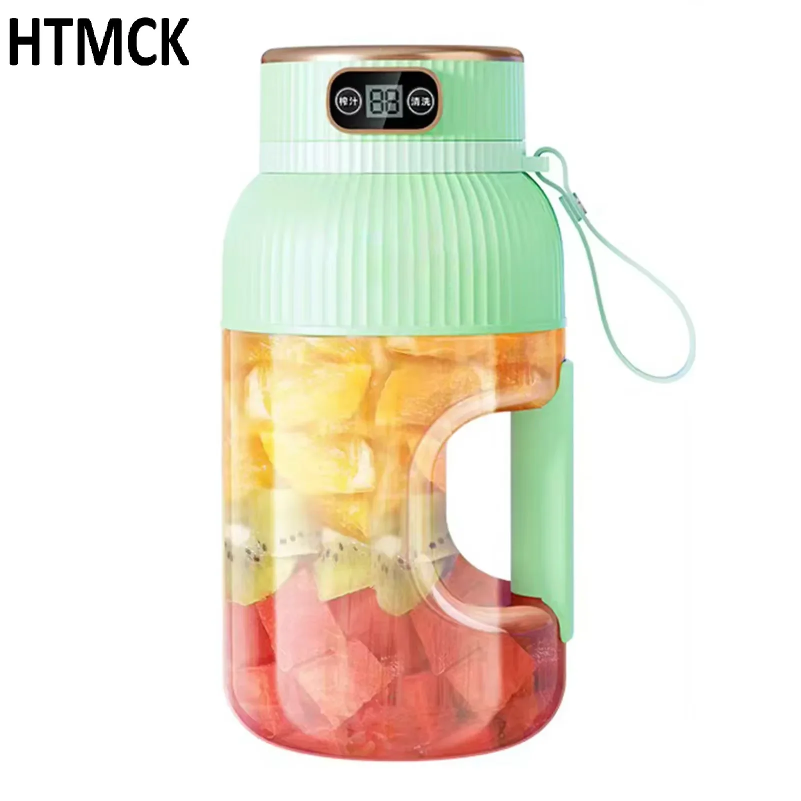 Portable Electric Fruit Juicer Cup Large Capacity Smoothie Making Mixer Bottle For Home Use
