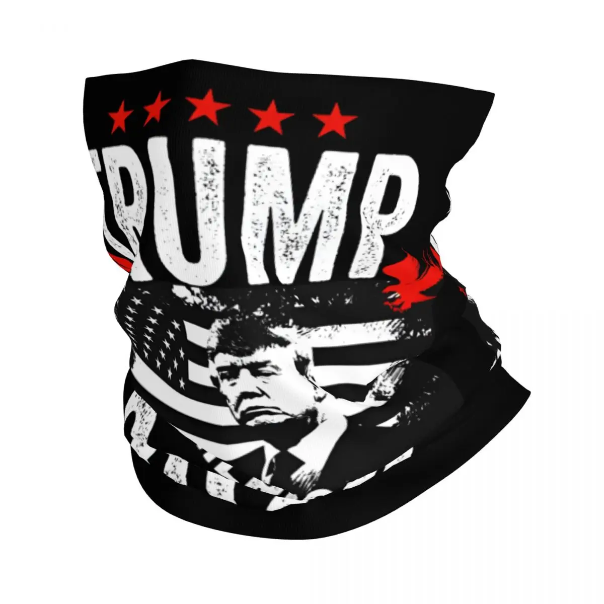 Donald Trump 2024 Take America Back Election - The Return Bandana Neck Cover Motorcycle Club I support trump Face Scarf