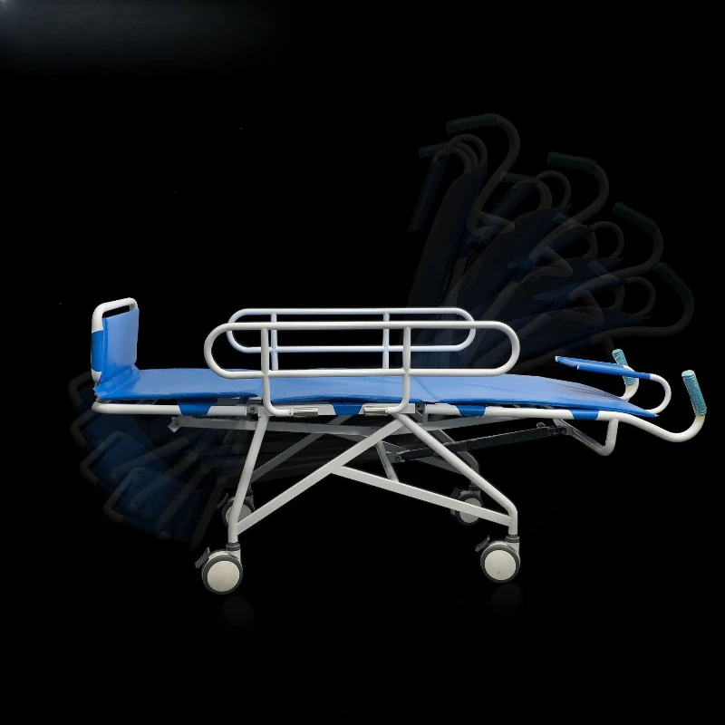 

Multifunctional disabled push bed, mobile chair , patient rinse can lie down
