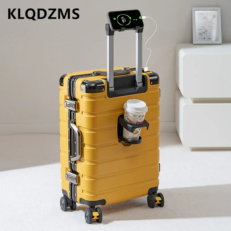 KLQDZMS Suitcase on Wheel Large Capacity 20