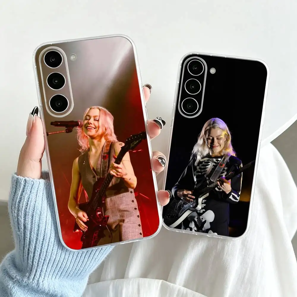 Phoebe Bridgers Ghost Singer  Phone Case For SamsungA10,12,20,21S,30,31,40,50,51,52,70,71 Transparent Cover Gift