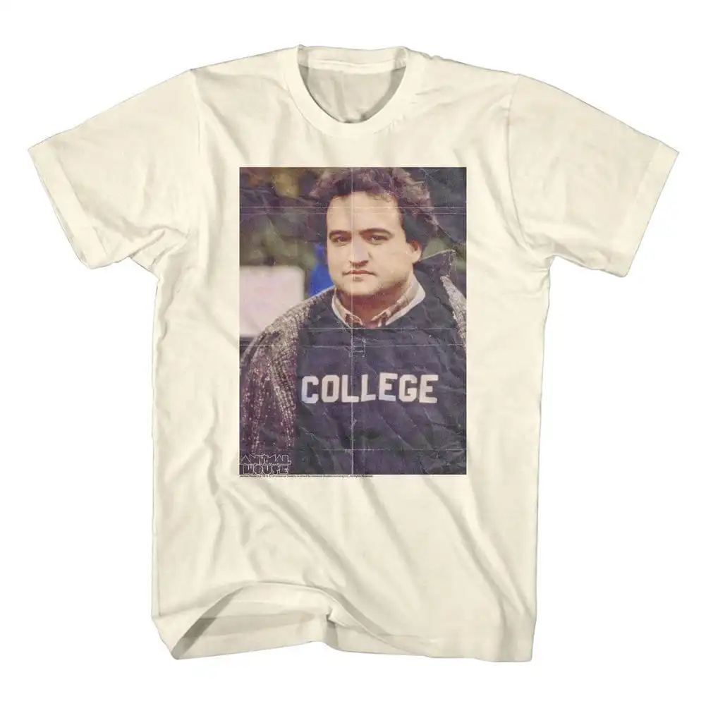 Animal House John Bluto Blutarsky Light Yellow T Shirt