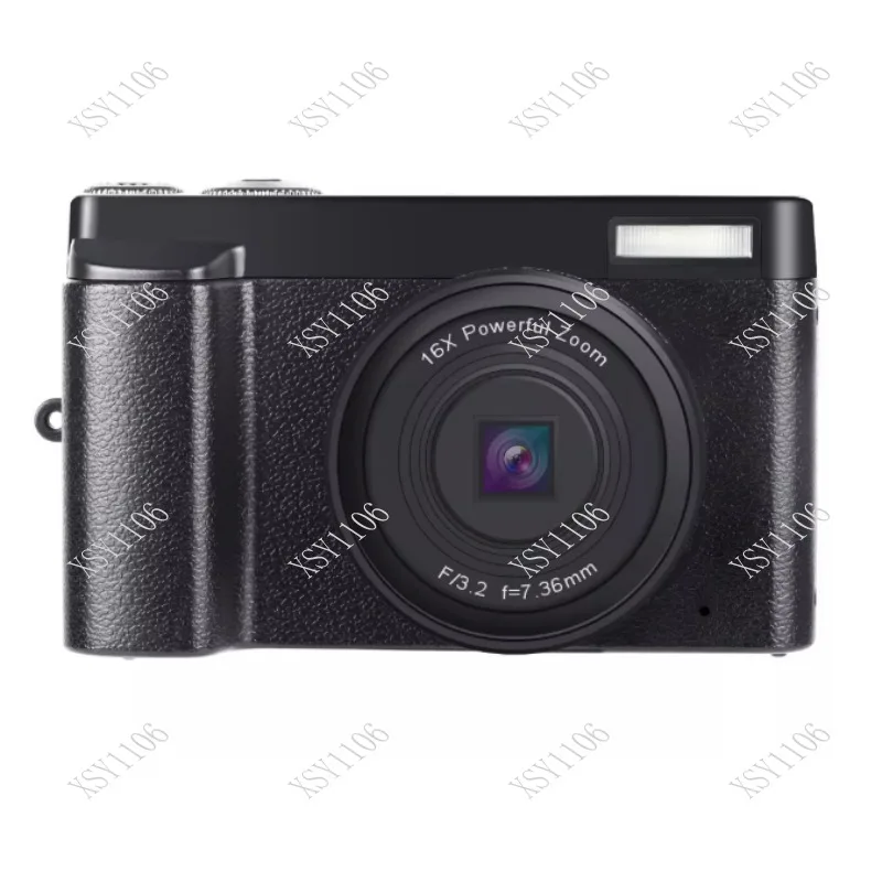 48MP Autofocus 4K Vlog Webcam Compact 180° Flip Screen HD Video Recording
