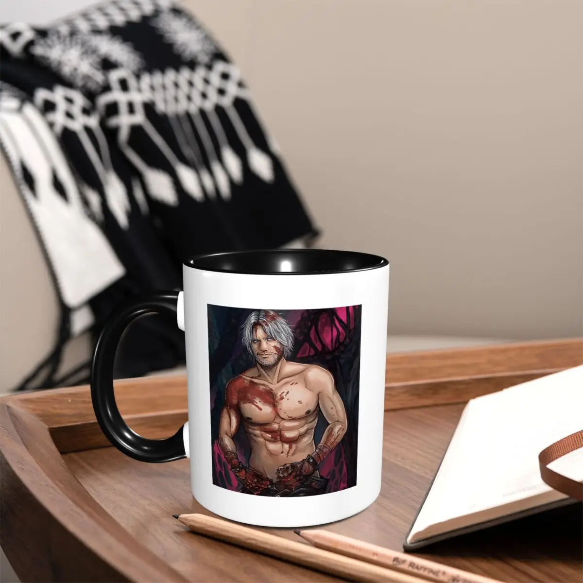 Dante Devil May Cry 5 Classic Mug Funny Ceramic Coffee Cups Tea Mugs Milk Cup Drinkware Gift for Woman Man