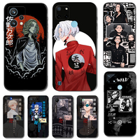 Black Tpu Case For Realme Q5 X XT X2 X3 Superzoom X50 V13 Q3i X7 PRO Ultra GT master edition Anime Tokyo Revengers manjiro sano