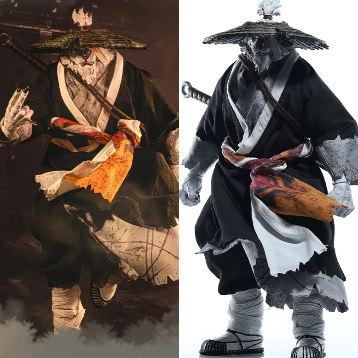 

1/12 Scale Male Soldier Handmade Alternative Color Version of Chen Yidao Cape Cloak Accessory For 6inch Action Figure Model Toys