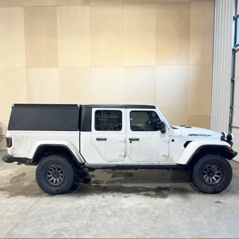 

Factory Direct Hilux Revo Vigo Tacoma Tundra 4x4 Aluminum Truck Hardtop Shell with Reinforced Body Pickup Truck Canopy