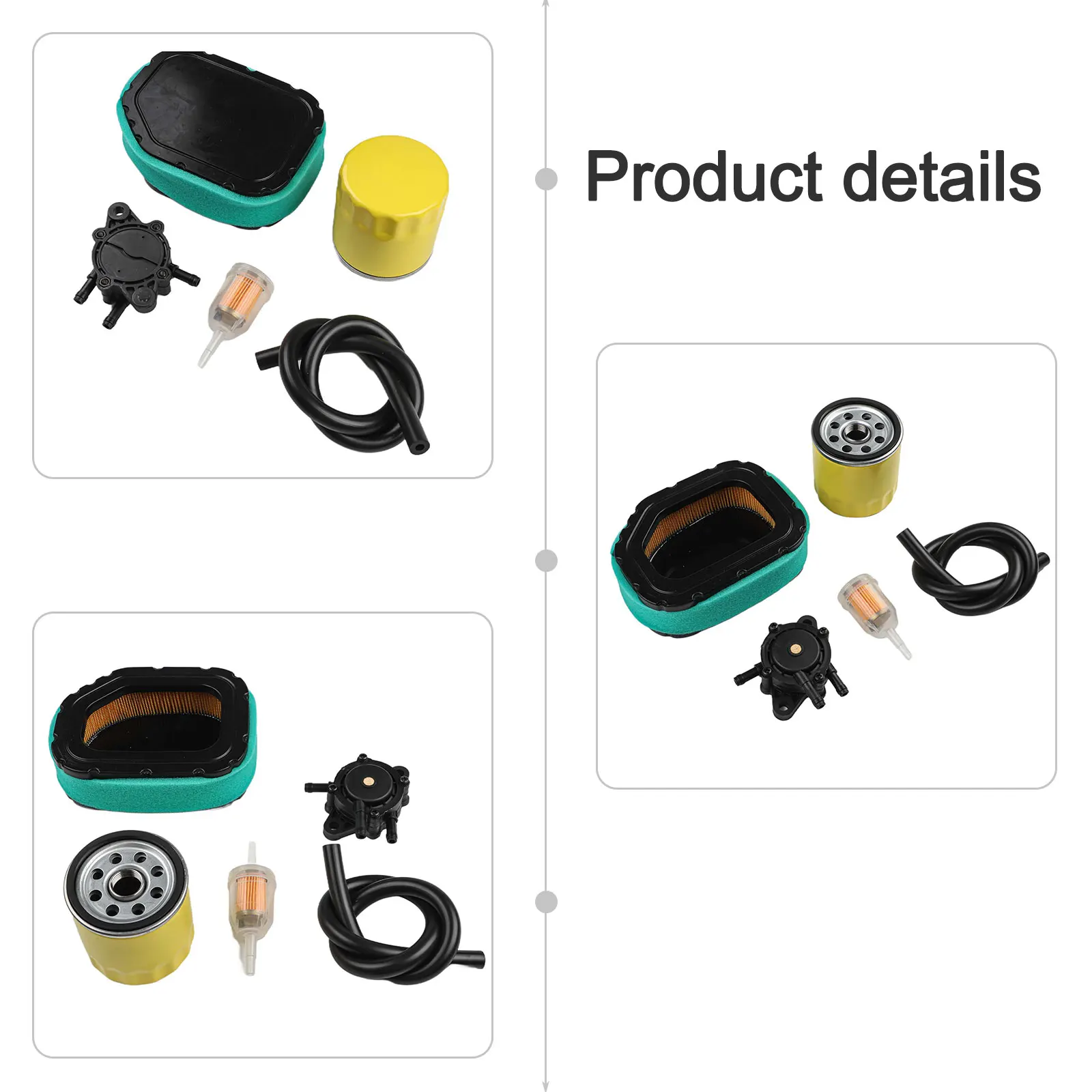 Air Oil Filter Tune Up Kit for SV710 For SV715 For SV720 For SV730 SV740 Engines to Filter Contaminants and Improve Performance