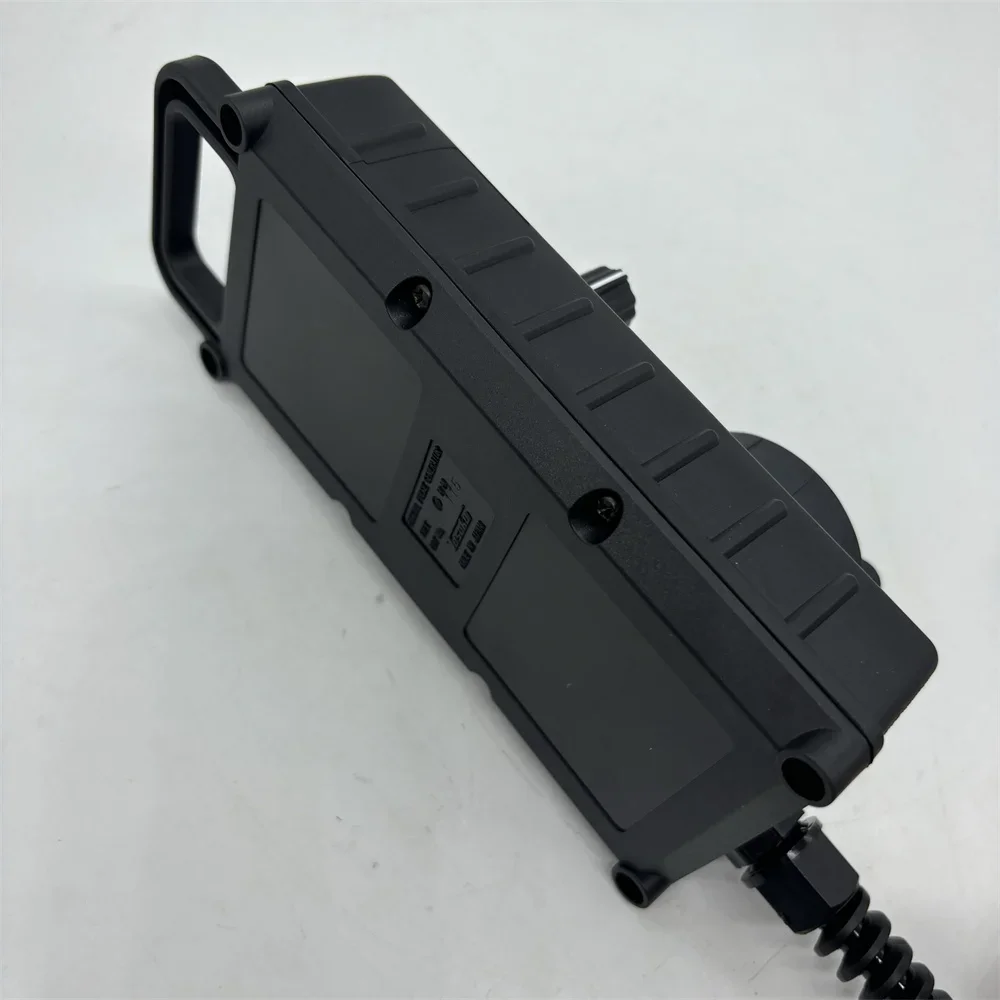 handwheel 100PPR axis selector MR8C Grav code switch /5 axis OFF XYZ45 / wire 3 meters / mounted emergency switch