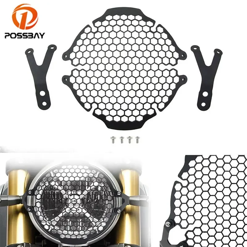 

Motorcycle Front Headlight Protection Cover Grill Accessories Headlamp Protector For Ducati Scrambler 800 2015 2016 2017 2018