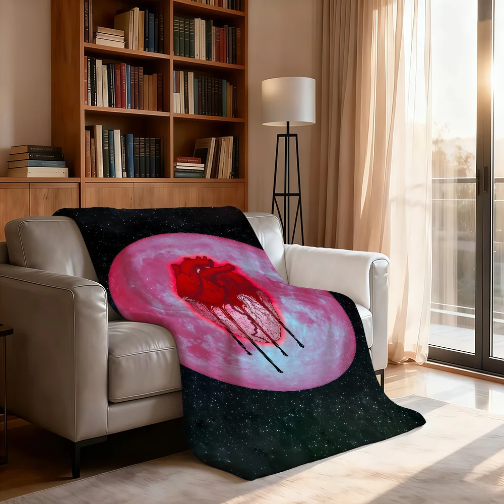 Singer C-Chris B-Brown-N Breezy Blanket Soft Throw Blanket for Home Bedroom Bed Sofa Picnic Travel Office RestCover Blanket Gift