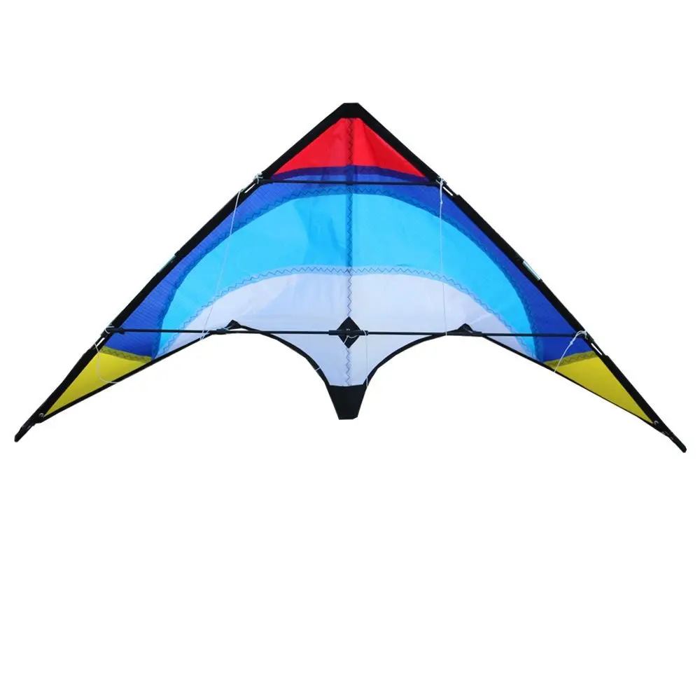 Professional Dual Line Stunt Kite Good Flying 48 Inch Blue 1.2m Kite DIY Toy Multi Style Children Flying Toy Friend Game