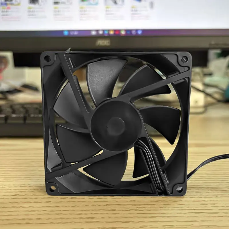 CPU Cooling Fan 4PIN PC Quiet DC 12V 90mm Cooler Fan