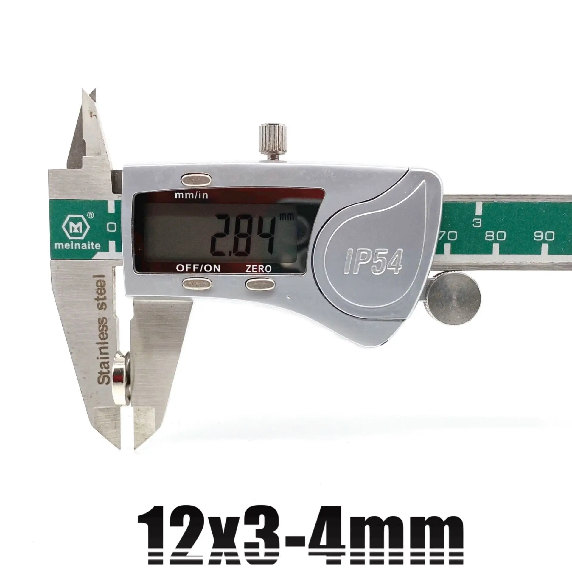 Неодимовый магнит 12x3 мм-4 мм, 10-100 шт.