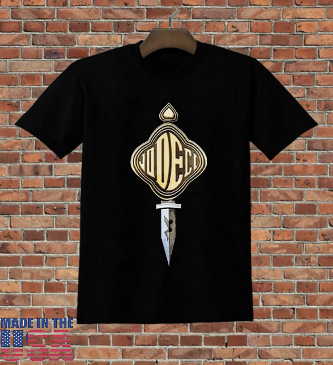 تي شيرت Jodeci Band Logo Band أسود مقاس S-5XL TT366