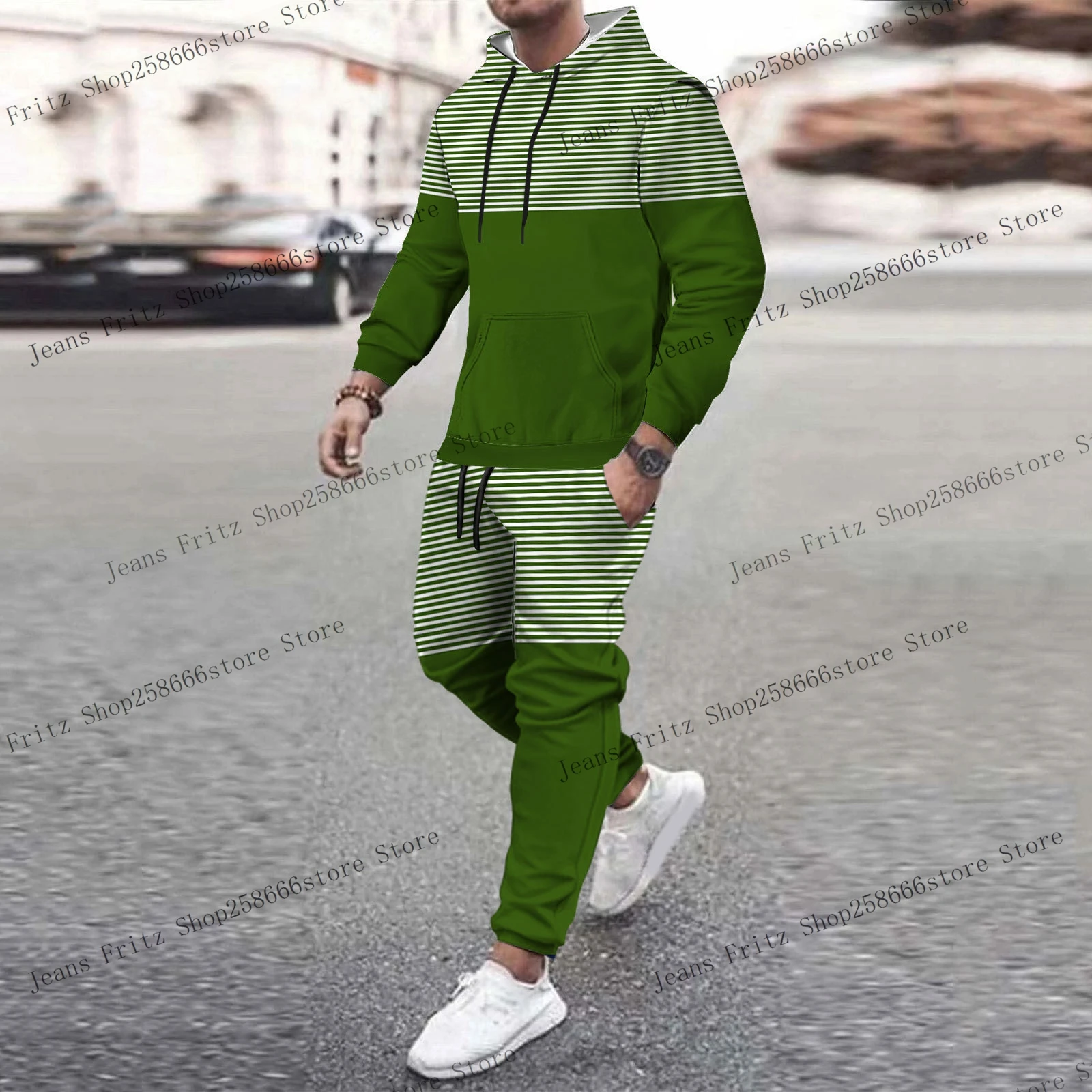 Autumn Men Tracksuit 2 Piece Sets 3D Printed Hoodie 2pcs Set Kids Fashion Casual Men Women Street Sports Jogging Suits