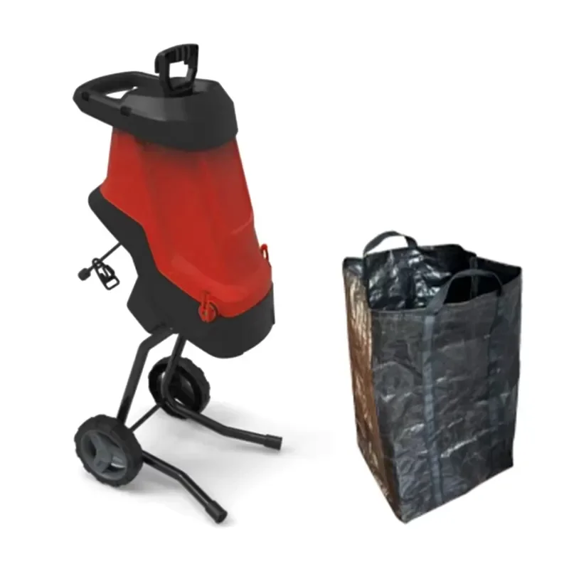 User-Friendly Electric Industrial 2800W Tree Branch Crusher Machine Garden Shredder with Safe Guard